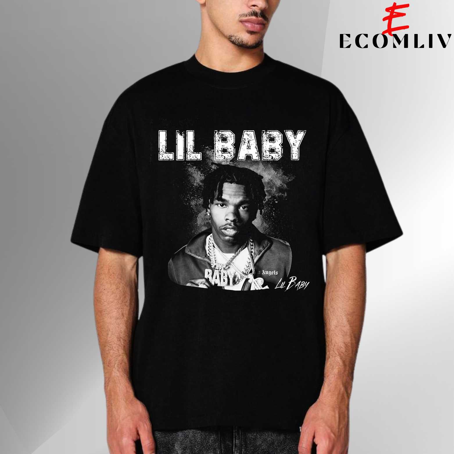 Vintage Lil Baby T-Shirt, Lil Baby Concert T-Shirt, Hiphop Tee